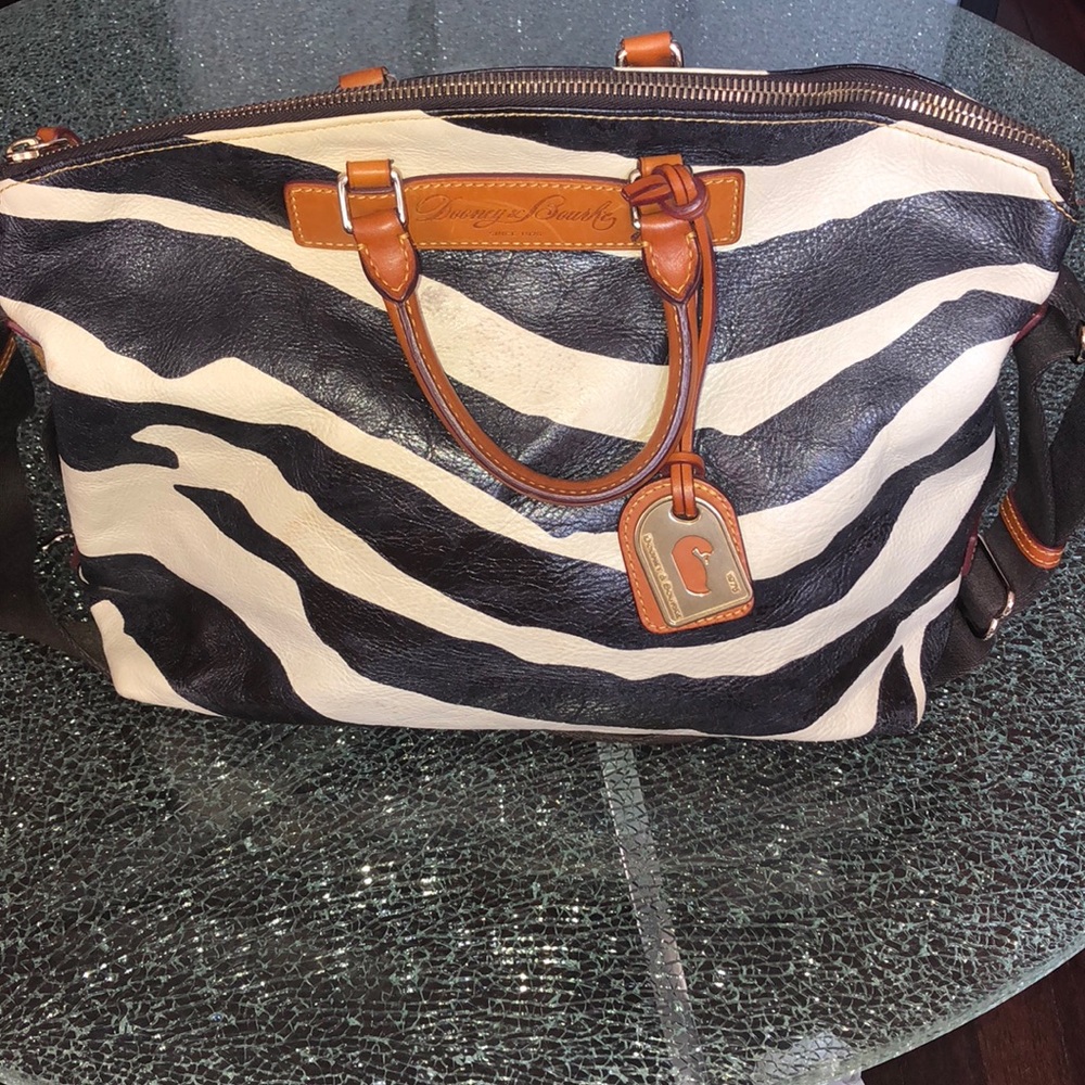 Dooney & Bourke Brown and cream bag